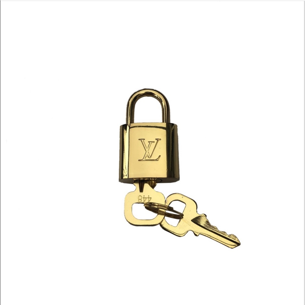 Authentic Louis Vuitton Lock & Keys - Gold